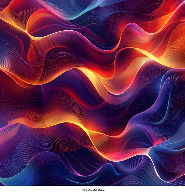 Colorful Wavy Lines