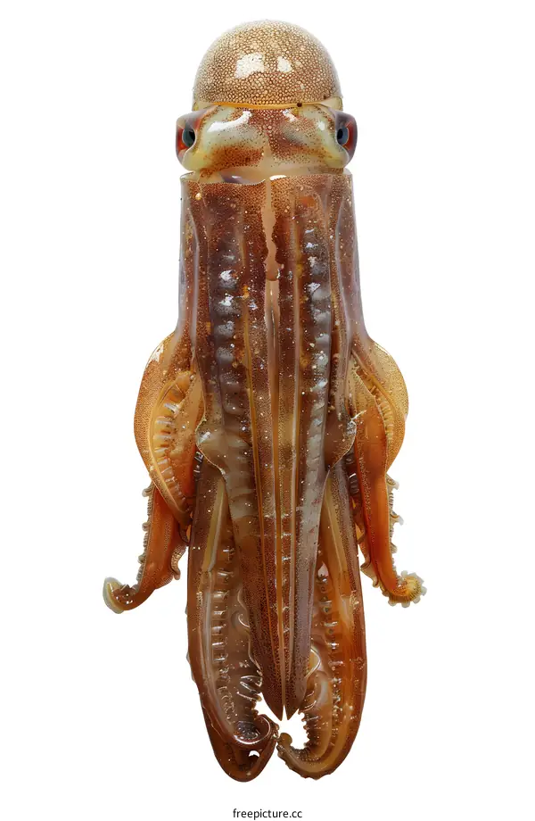 A strange creature from the deep sea