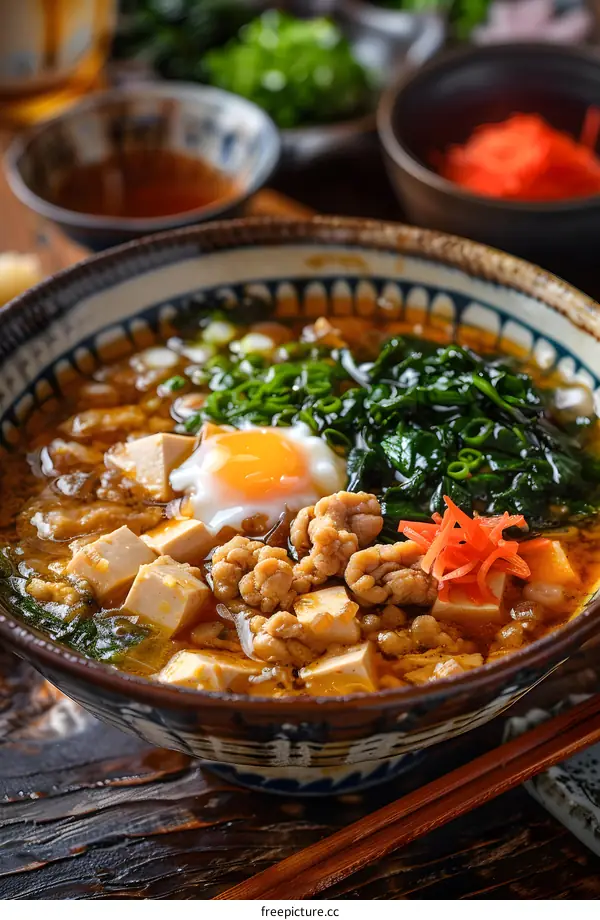 Japanese food oden in a bowl