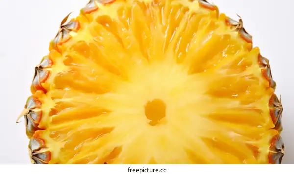 Cross Section of a Pineapple
