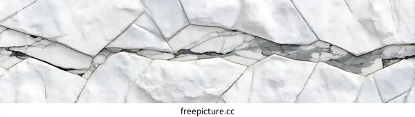 Abstract White Marble Stone Pattern Design