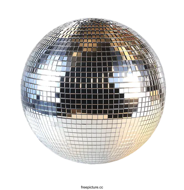 [Transparent Background PNG]Reflective Disco Ball