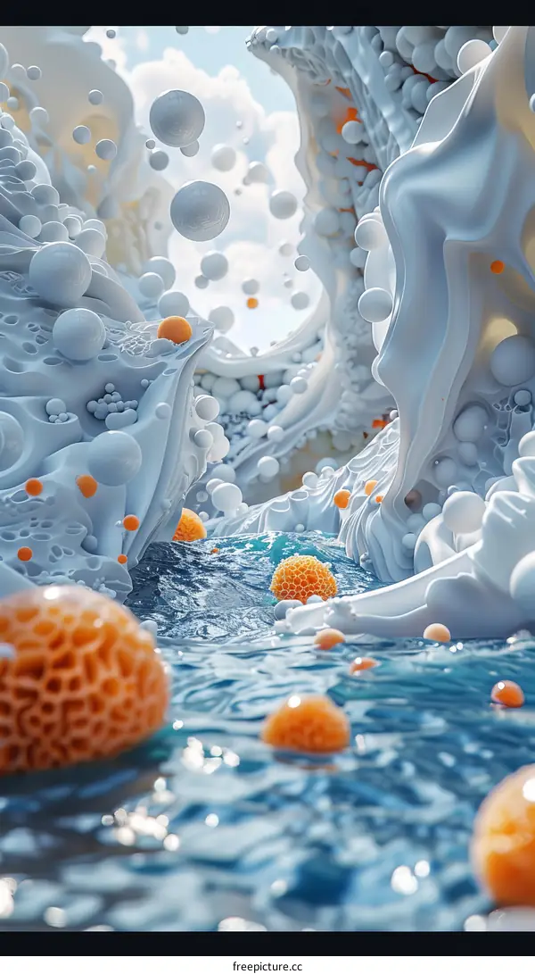 Surreal Fantasy Underwater World