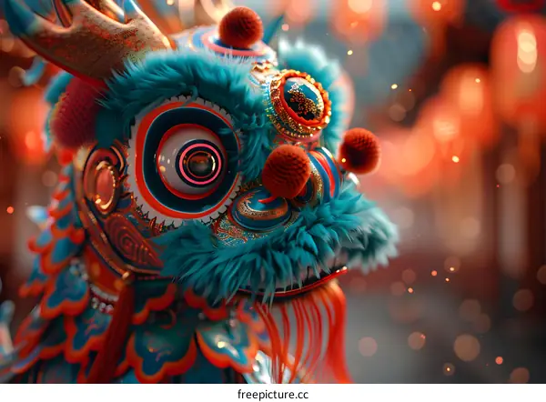 Lion dance