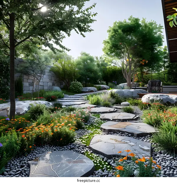 Landscape design效果图