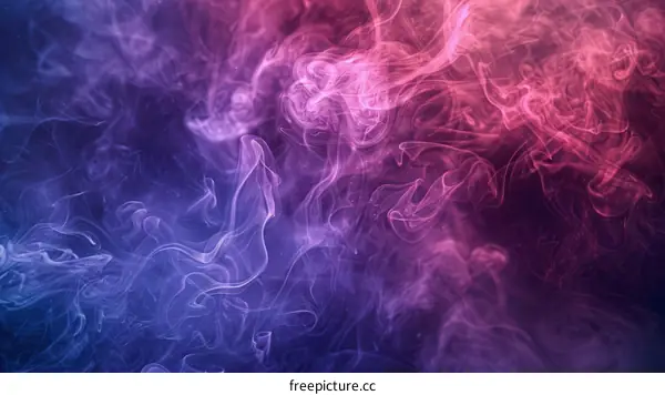 Colorful smoke background