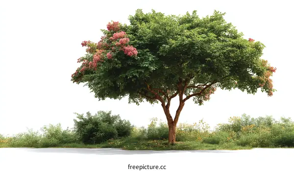 Beautiful Tree in a Lush Landscape