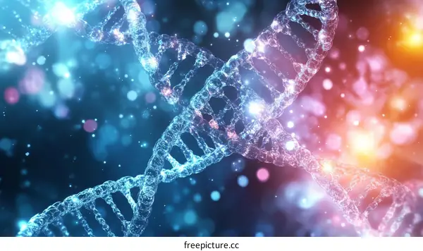 DNA Double Helix Structure Illustration
