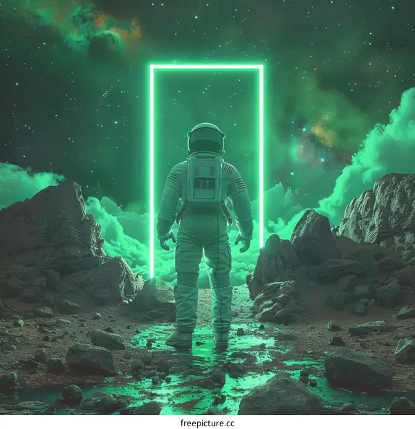 Astronaut Exploration on a Mysterious Planet