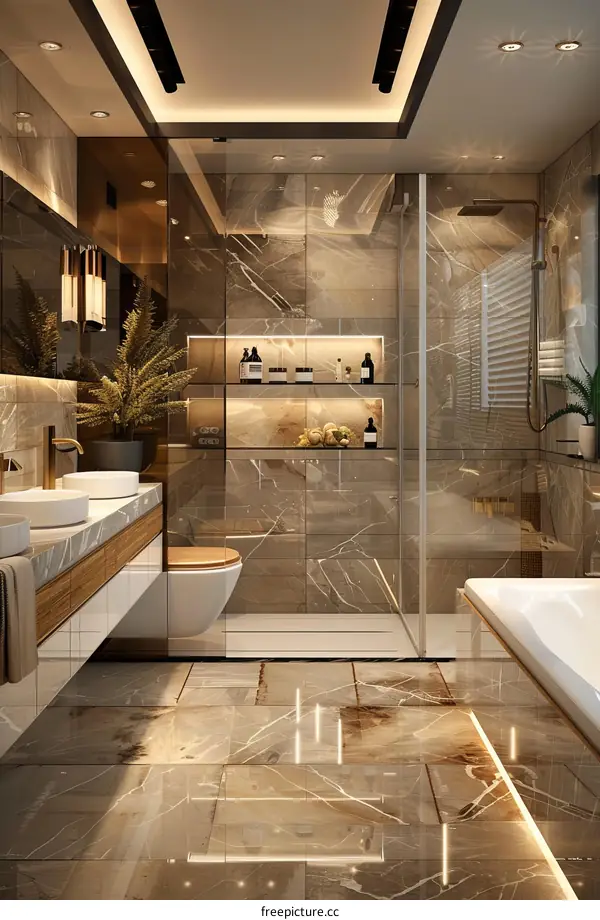 Luxury Modern Bathroom Interior Design