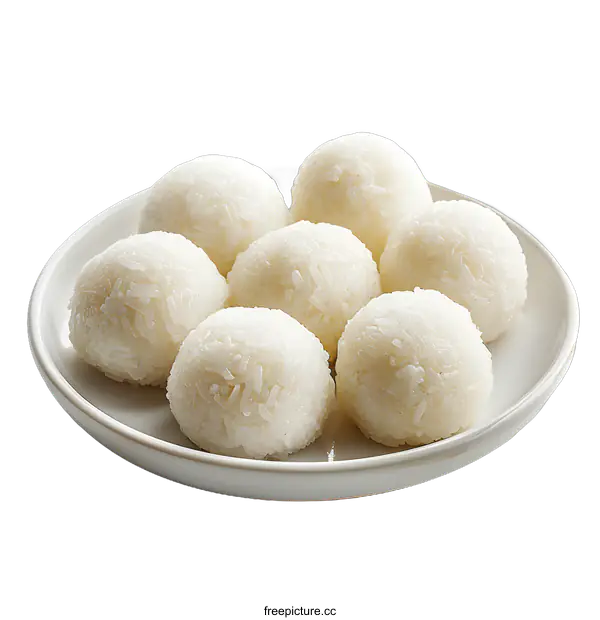 [Transparent Background PNG]Glutinous rice balls