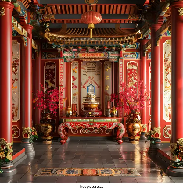 Chinese ancient palace