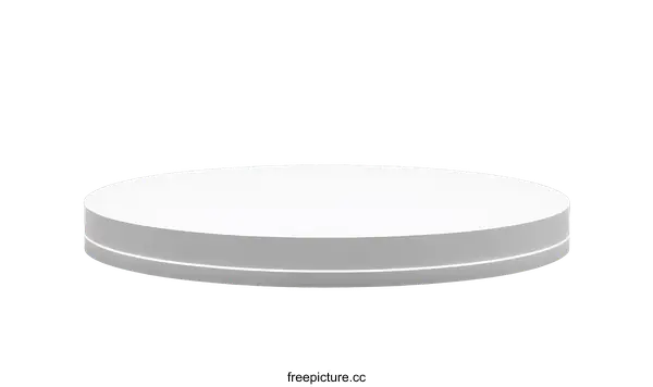 [Transparent Background PNG]Blank Round Stage Product Display