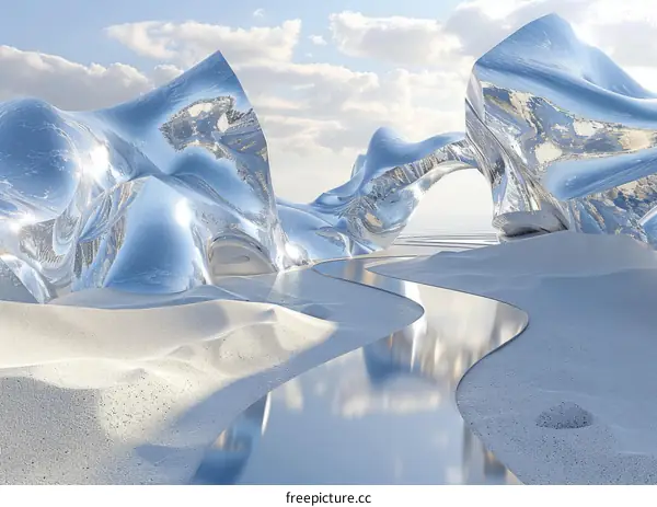 Antarctic Ice Formations