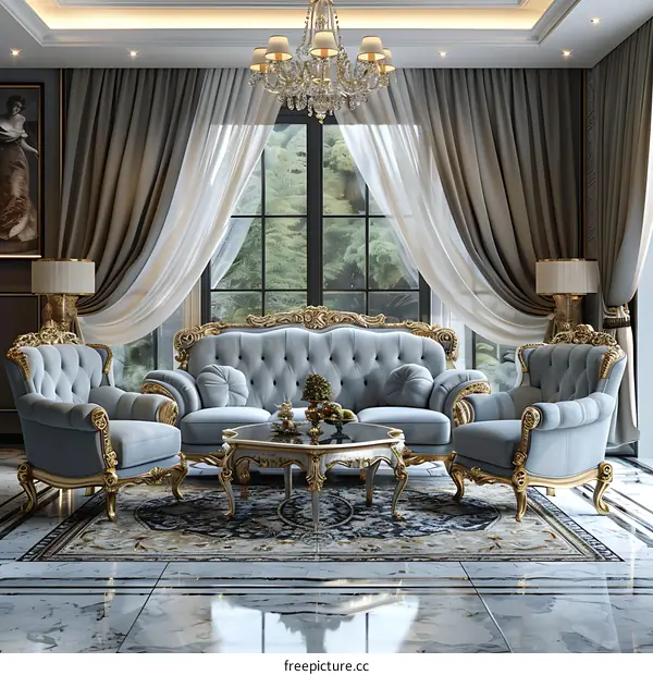 Luxurious interior design