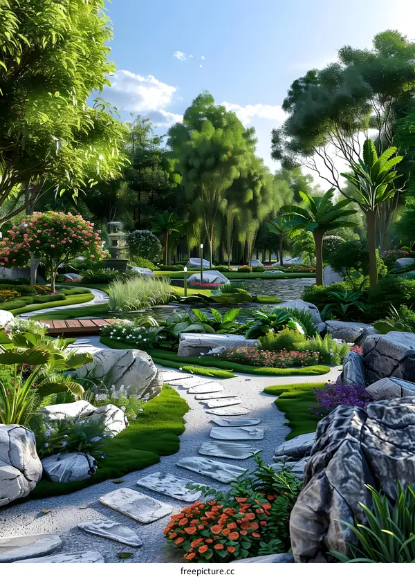 Landscape design renderings