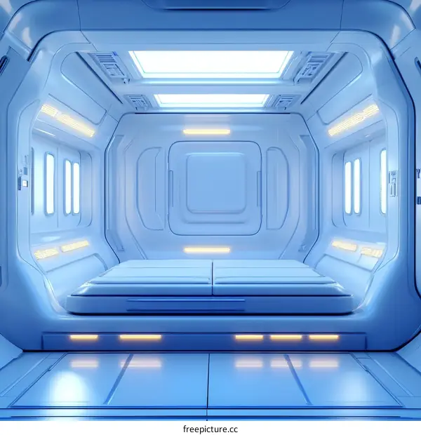 Futuristic Interior Space Interior Design
