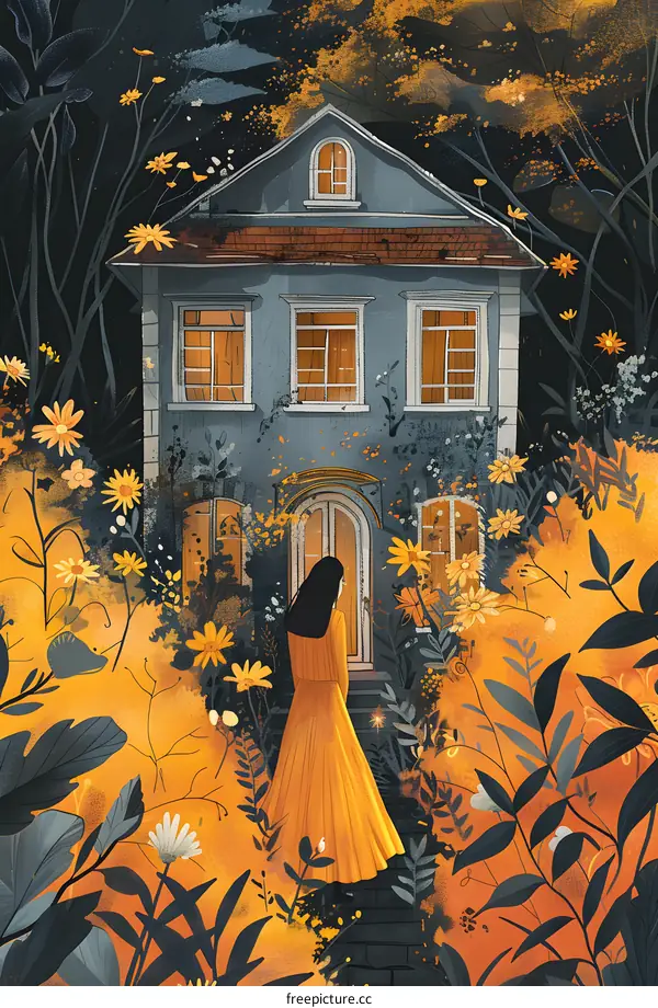 Fairytale Cottage in Autumn