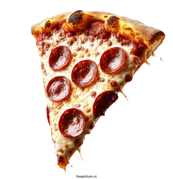 [Transparent Background PNG]Delicious Pepperoni Pizza Slice