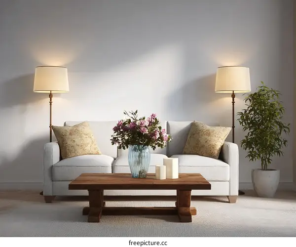 Modern Farmhouse Living Room Interior Design