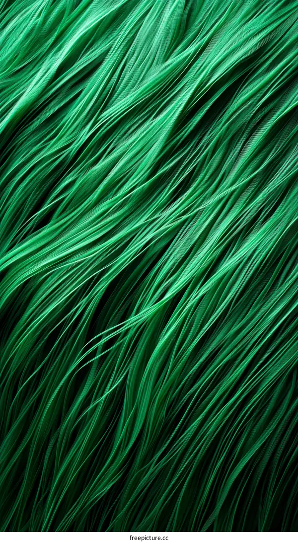 Abstract Green Lines Pattern Illustration