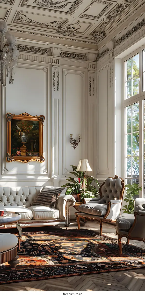 European-style living room