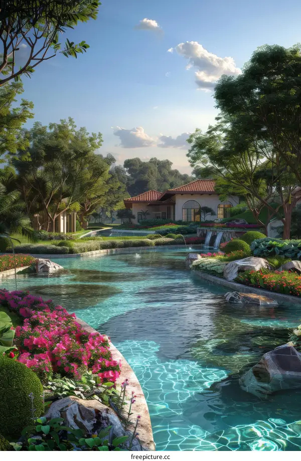 Tranquil Garden Retreat Waterside