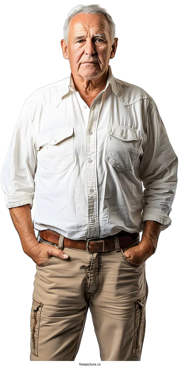 [Transparent Background PNG]Portrait of a man