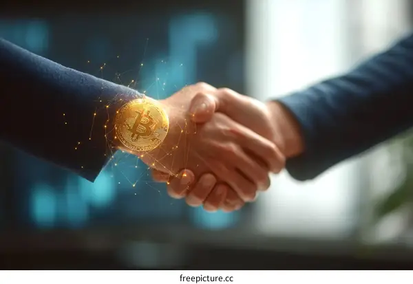 Business Deal with Bitcoin Digital Coin