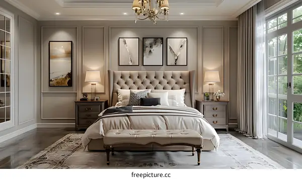 Bedroom in European Style