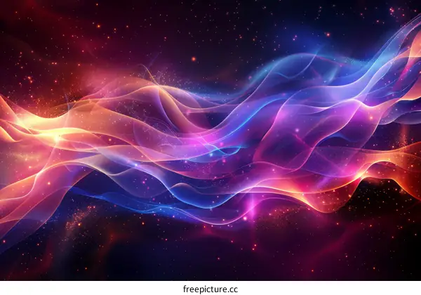 Symphony of the Cosmos: A Brilliant Nebula's Cosmic Dance