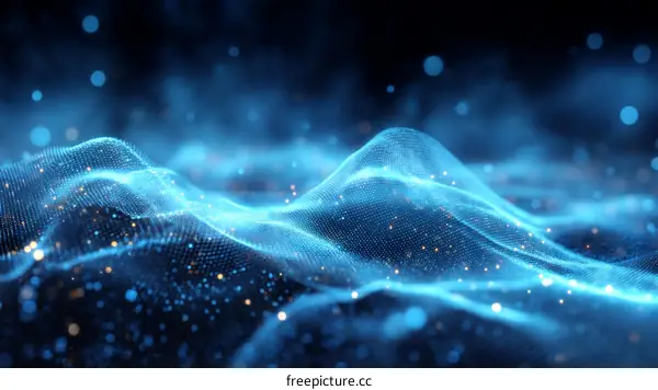 Abstract Digital Waves of Light and Particles