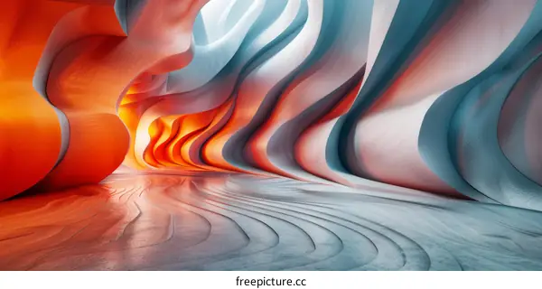 Abstract Architectural Interior Design