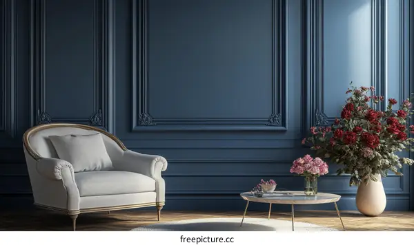 Elegant Classic Interior Design Living Room