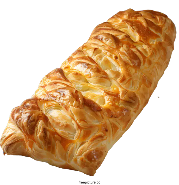 [Transparent Background PNG]A delicious pastry with a golden crust
