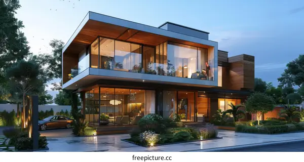 Modern Minimalist House Exterior Design