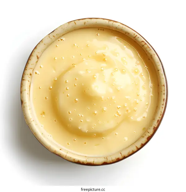 Bowl of Vanilla Custard