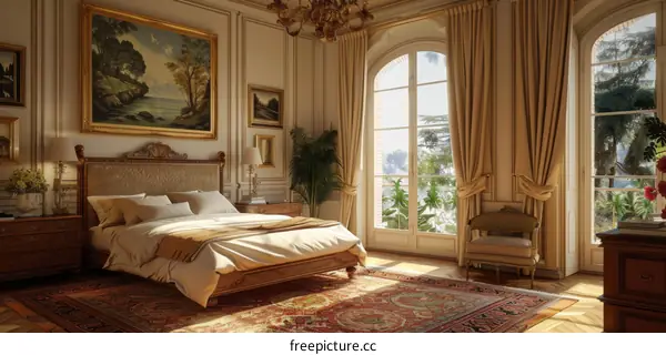 Classic European Bedroom Interior Design