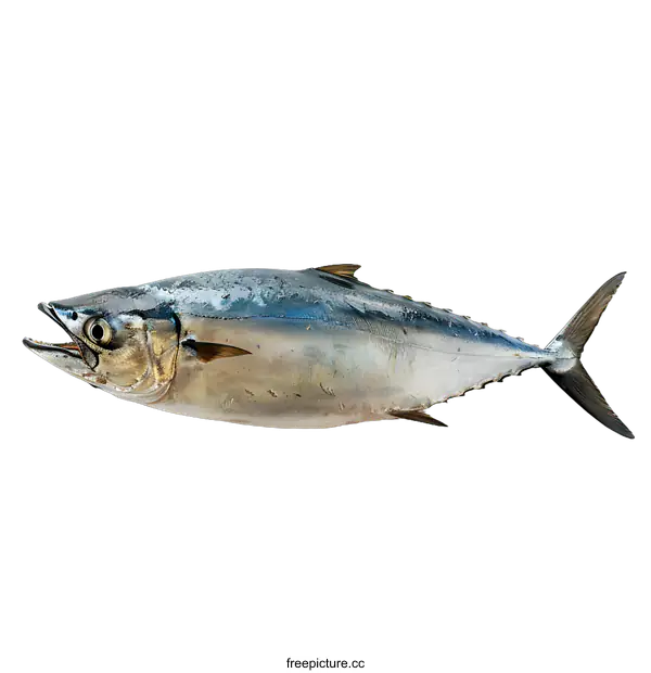 [Transparent Background PNG]Fresh Tuna Fish on White Background