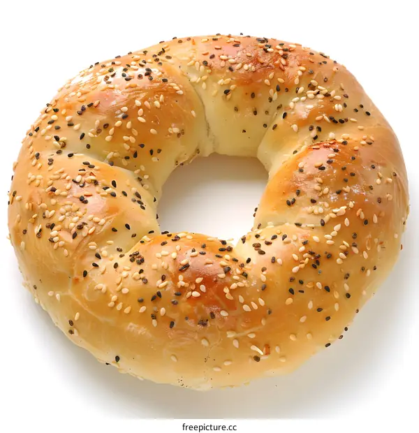 Freshly Baked Sesame Seed Bagel