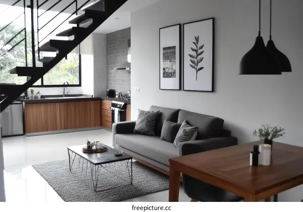 Modern Minimalist Living Room Interior Design