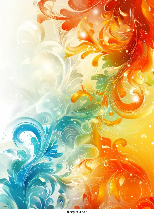 Vibrant Floral Blooms: A Symphony of Colors