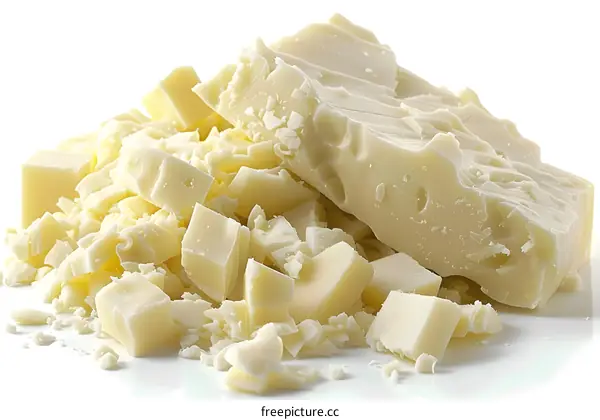 Pile of White Chocolate