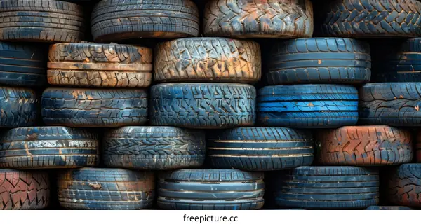 Pile of Old Tires