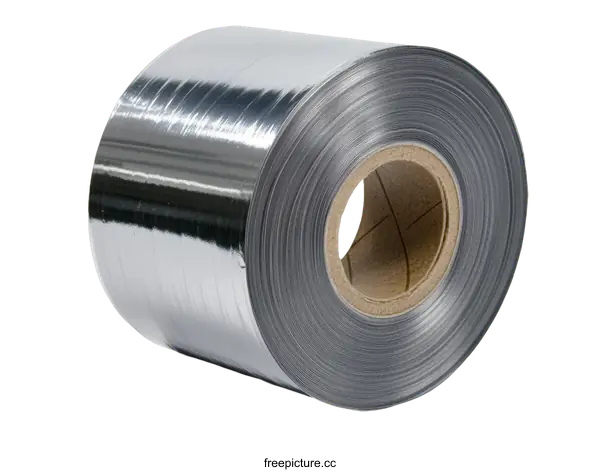 [Transparent Background PNG]Rolled Up Metallic Tape