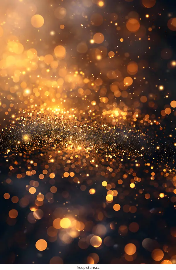 Golden glitter background