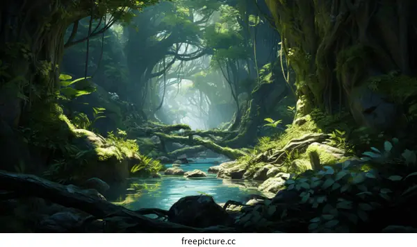 Enchanted Forest Stream