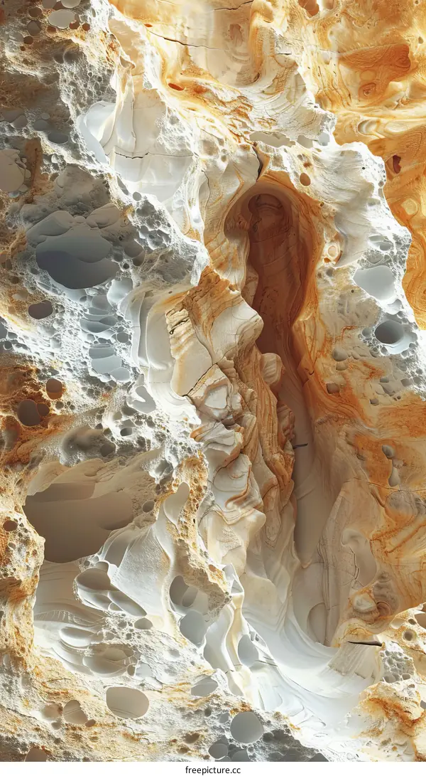 Abstract Rock Formation Texture