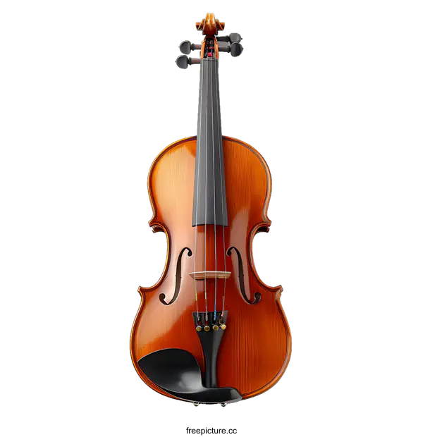 [Transparent Background PNG]violin on white background