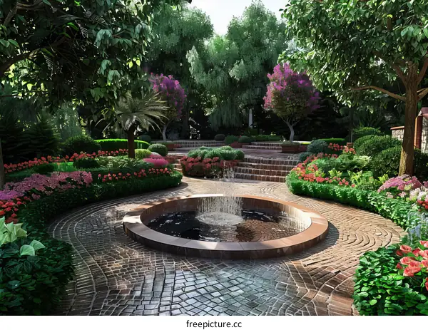 Garden Landscape Design Renderings